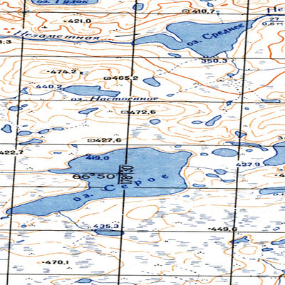 Avenza Systems Inc. Soviet Genshtab map - q60-045/046 - Russia digital map