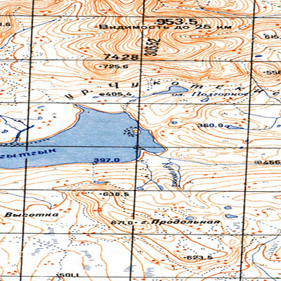 Avenza Systems Inc. Soviet Genshtab map - q60-045/046 - Russia digital map