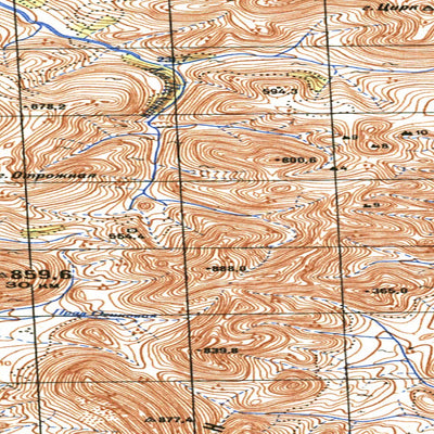Avenza Systems Inc. Soviet Genshtab map - q60-123/124 - Russia digital map