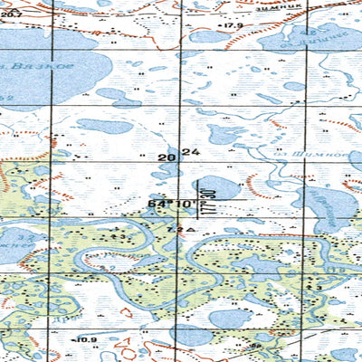 Avenza Systems Inc. Soviet Genshtab map - q60-139/140 - Russia digital map