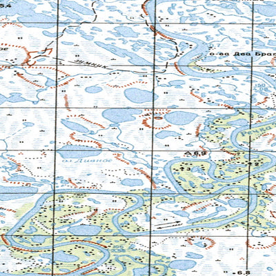 Avenza Systems Inc. Soviet Genshtab map - q60-139/140 - Russia digital map