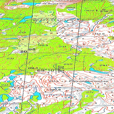 Avenza Systems Inc. Soviet Genshtab map - r35-107/108 - Russia digital map