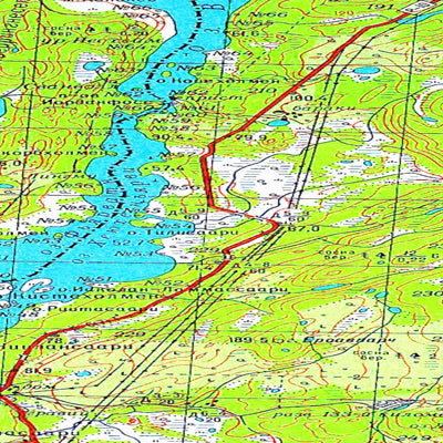 Avenza Systems Inc. Soviet Genshtab map - r35-107/108 - Russia digital map