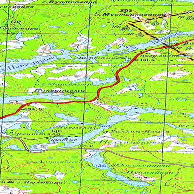 Avenza Systems Inc. Soviet Genshtab map - r35-117/118 - Russia digital map