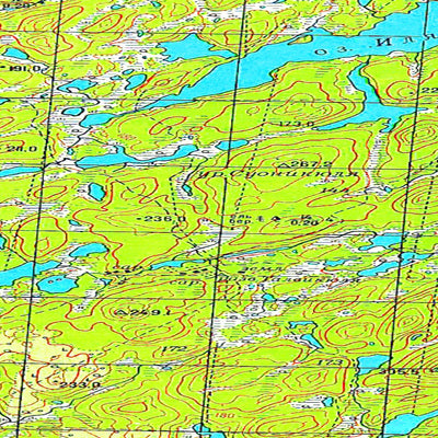 Avenza Systems Inc. Soviet Genshtab map - r35-119/120 - Russia digital map