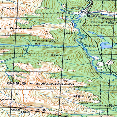 Avenza Systems Inc. Soviet Genshtab map - r35-141/142 - Russia digital map