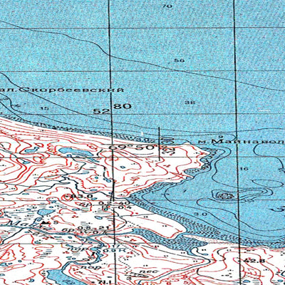 Avenza Systems Inc. Soviet Genshtab map - r36-077/078 - Russia digital map