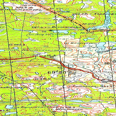 Avenza Systems Inc. Soviet Genshtab map - r36-085/086 - Russia digital map
