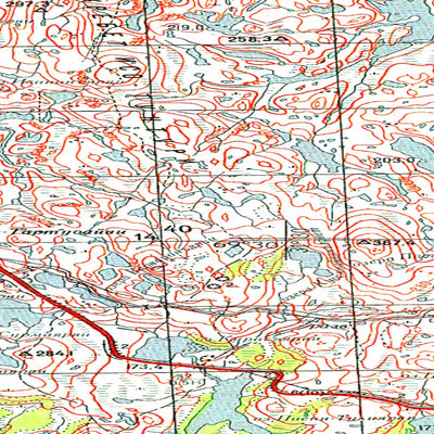 Avenza Systems Inc. Soviet Genshtab map - r36-087/088 - Russia digital map