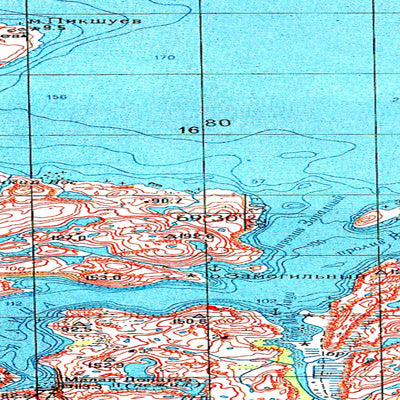 Avenza Systems Inc. Soviet Genshtab map - r36-089/090 - Russia digital map