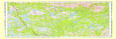 Avenza Systems Inc. Soviet Genshtab map - r36-097/098 - Russia digital map