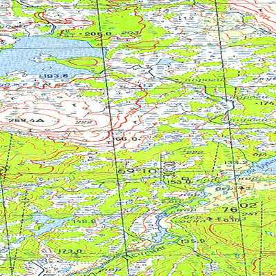 Avenza Systems Inc. Soviet Genshtab map - r36-097/098 - Russia digital map