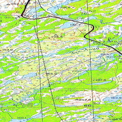 Avenza Systems Inc. Soviet Genshtab map - r36-099/100 - Russia digital map