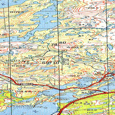 Avenza Systems Inc. Soviet Genshtab map - r36-101/102 - Russia digital map