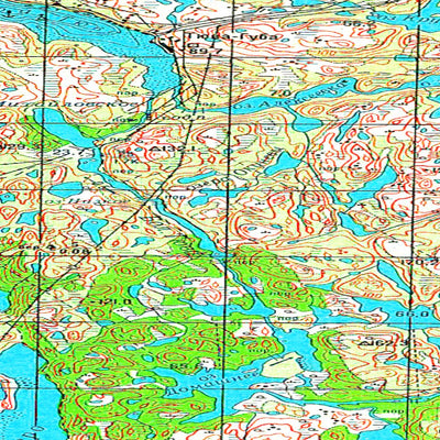 Avenza Systems Inc. Soviet Genshtab map - r36-103/104 - Russia digital map