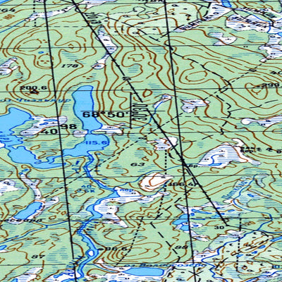 Avenza Systems Inc. Soviet Genshtab map - r36-109/110--(1984) - Russia digital map