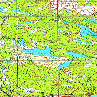 Avenza Systems Inc. Soviet Genshtab map - r36-113/114 - Russia digital map