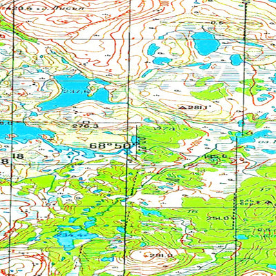 Avenza Systems Inc. Soviet Genshtab map - r36-115/116 - Russia digital map