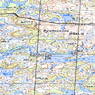 Avenza Systems Inc. Soviet Genshtab map - r36-117/118 - Russia digital map