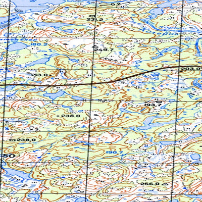 Avenza Systems Inc. Soviet Genshtab map - r36-117/118 - Russia digital map