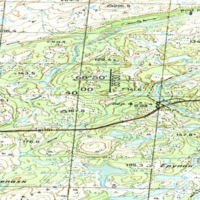 Avenza Systems Inc. Soviet Genshtab map - r36-119/120--(1966) - Russia digital map
