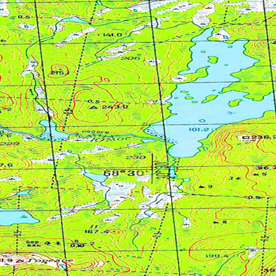 Avenza Systems Inc. Soviet Genshtab map - r36-121/122 - Russia digital map