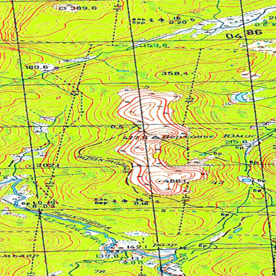 Avenza Systems Inc. Soviet Genshtab map - r36-121/122 - Russia digital map