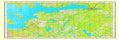 Avenza Systems Inc. Soviet Genshtab map - r36-123/124 - Russia digital map