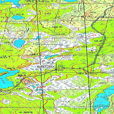 Avenza Systems Inc. Soviet Genshtab map - r36-123/124 - Russia digital map