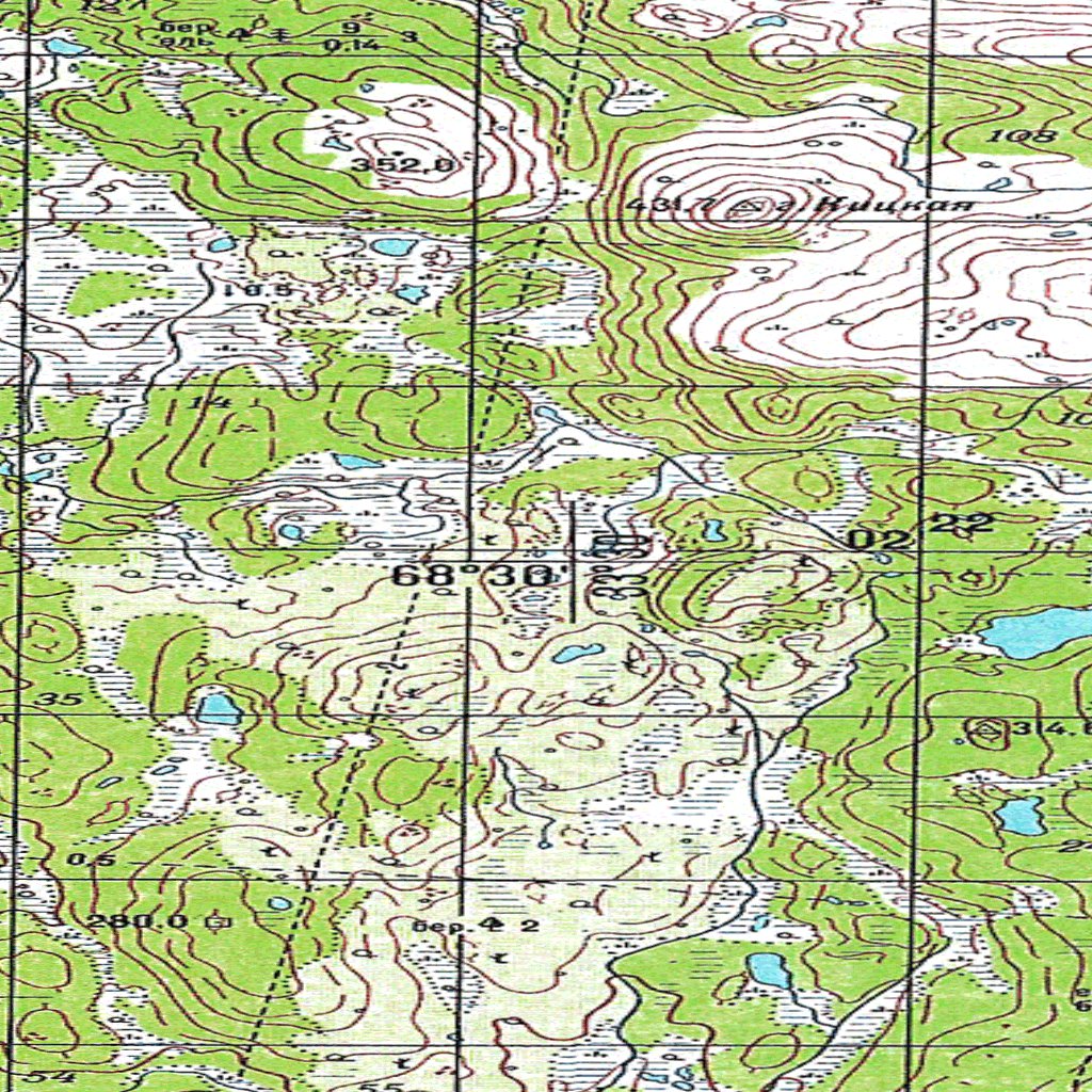 Soviet Genshtab Map - r36-127/128 - Russia by Avenza Systems Inc ...