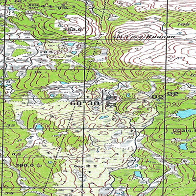 Avenza Systems Inc. Soviet Genshtab map - r36-127/128 - Russia digital map