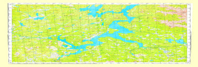 Avenza Systems Inc. Soviet Genshtab map - r36-133/134 - Russia digital map