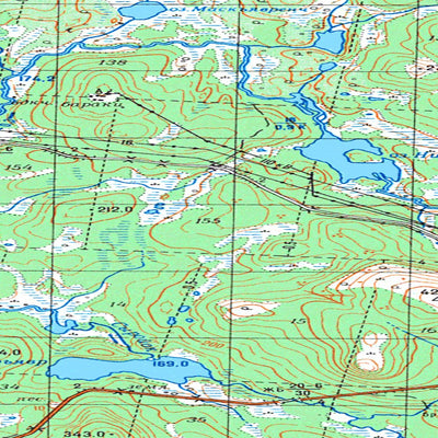 Avenza Systems Inc. Soviet Genshtab map - r36-139/140 - Russia digital map