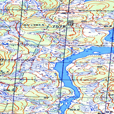 Avenza Systems Inc. Soviet Genshtab map - r36-143/144 - Russia digital map
