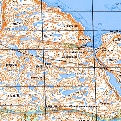 Avenza Systems Inc. Soviet Genshtab map - r37-125/126 - Russia digital map