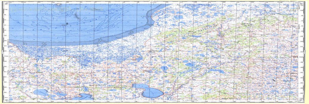 Soviet Genshtab Map - r40-127/128 - Russia by Avenza Systems Inc ...