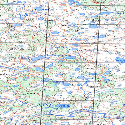 Avenza Systems Inc. Soviet Genshtab map - r40-129/130 - Russia digital map
