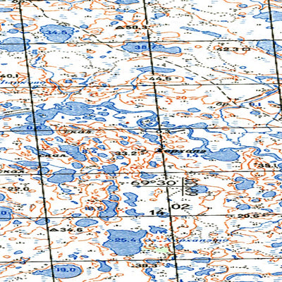 Avenza Systems Inc. Soviet Genshtab map - r41-085/086 - Russia digital map