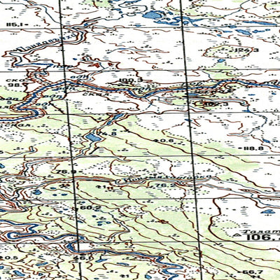 Avenza Systems Inc. Soviet Genshtab map - r41-099/100--(1969) - Russia digital map