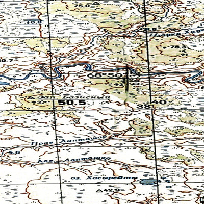 Avenza Systems Inc. Soviet Genshtab map - r41-111/112--(1963) - Russia digital map