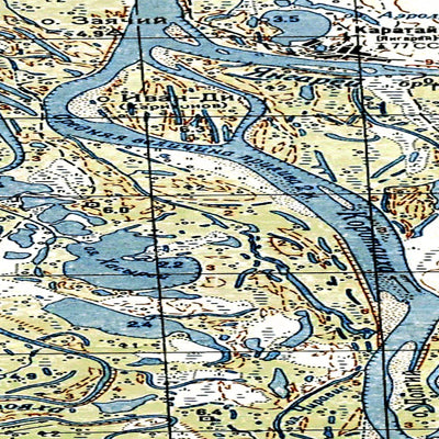 Avenza Systems Inc. Soviet Genshtab map - r41-111/112--(1963) - Russia digital map