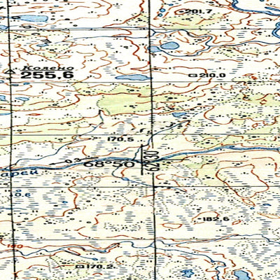 Avenza Systems Inc. Soviet Genshtab map - r41-113/114 - Russia digital map