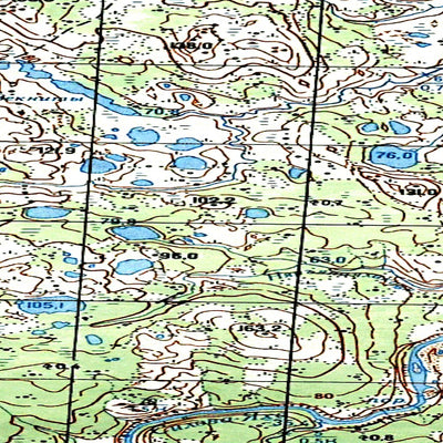 Avenza Systems Inc. Soviet Genshtab map - r41-117/118--(1970) - Russia digital map