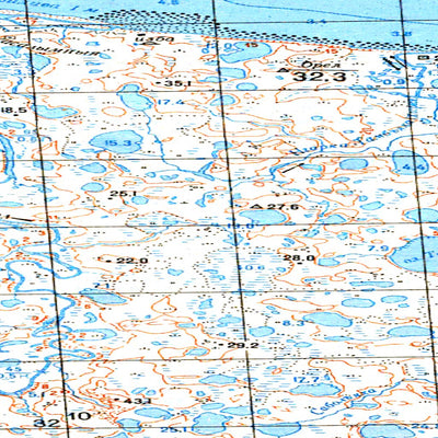 Avenza Systems Inc. Soviet Genshtab map - r42-109/110 - Russia digital map