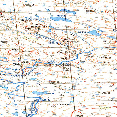 Avenza Systems Inc. Soviet Genshtab map - r42-121/122 - Russia digital map