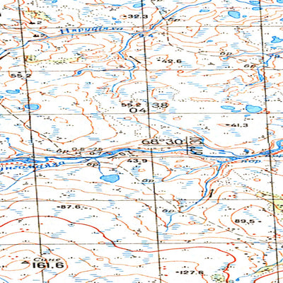Avenza Systems Inc. Soviet Genshtab map - r42-123/124 - Russia digital map