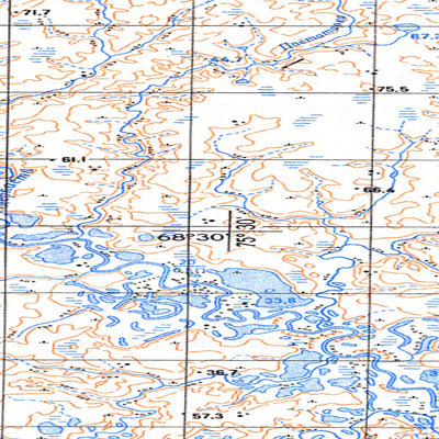 Avenza Systems Inc. Soviet Genshtab map - r43-127/128 - Russia digital map