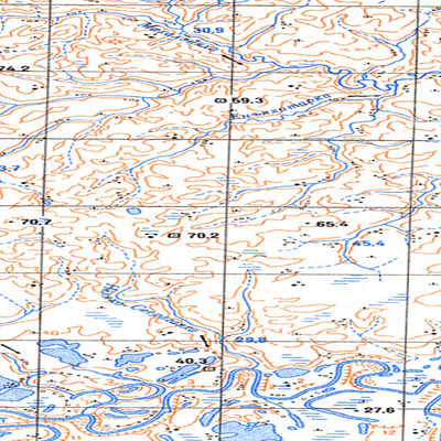 Avenza Systems Inc. Soviet Genshtab map - r43-127/128 - Russia digital map
