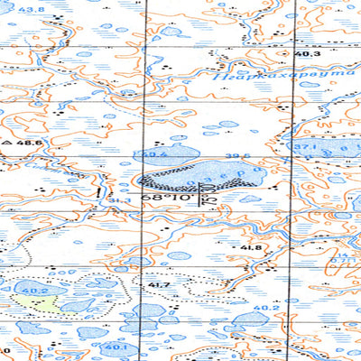 Avenza Systems Inc. Soviet Genshtab map - r43-139/140 - Russia digital map