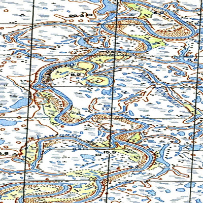 Avenza Systems Inc. Soviet Genshtab map - r43-141/142 - Russia digital map